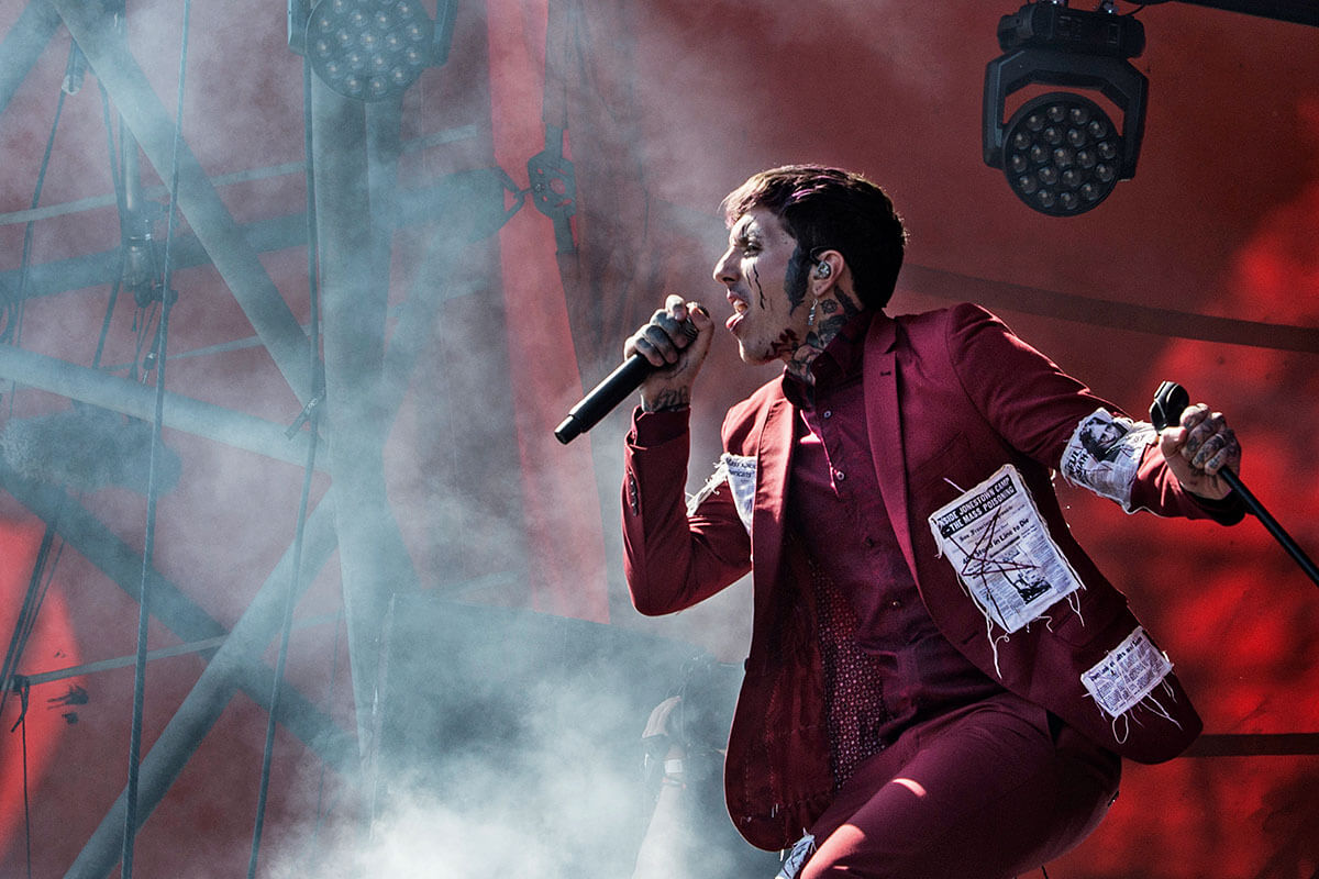 Bring Me the Horizon. Photo: Helle Arensbak / AFP / Getty Images